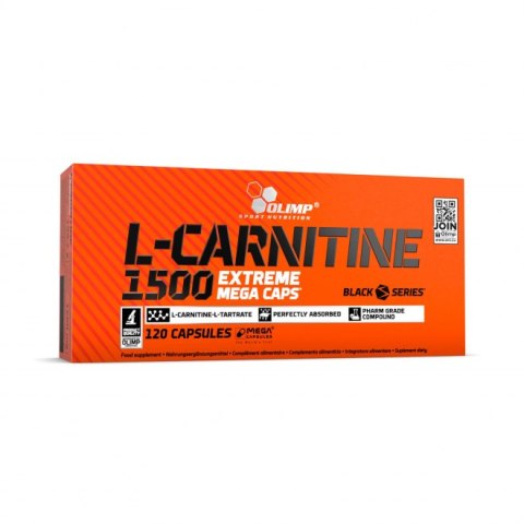 L-Carnitine 1500 Extreme Mega Caps 120 tabletek