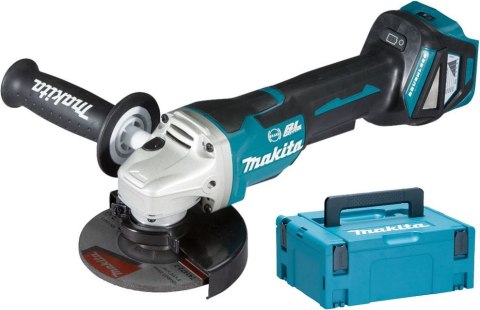 Makita szlifierka kątowa 18V 125mm bez akumulatorów i ładowarki walizka MAKPAC (DGA517ZJ)