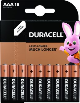 Baterie DURACELL Alkaliczna AAA 18 szt 4520157