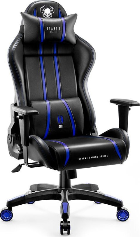 Fotel X-One 2.0 Normal Czarno-niebieski DIABLO CHAIRS X-ONECZNIE20N