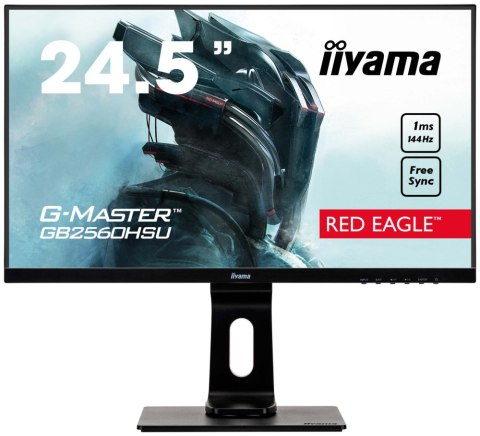 Monitor IIYAMA 24.5" 1920 x 1080 GB2560HSU-B1 Czarny