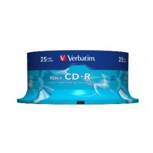 CD-R VERBATIM 700 MB 52x Cake 25 szt.