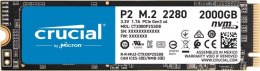 CRUCIAL P2 M.2 2280″ 2 TB PCI Express 2400MB/s 1900MS/s