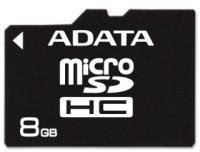 Karta pamięci A-DATA microSDHC 8 GB Adapter SD