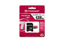 Karta pamięci TRANSCEND microSDXC 128 GB Adapter