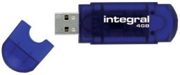 Pendrive (Pamięć USB) INTEGRAL 4 GB USB 2.0 Niebieski