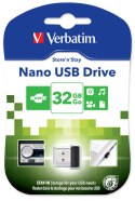 Pendrive (Pamięć USB) VERBATIM 32 GB USB 2.0 Czarny