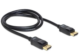 DELOCK Displayport M/M 1 m 1m /s1x DisplayPort (wtyk) 1x DisplayPort (wtyk)