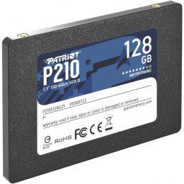 PATRIOT P210 2.5″ 128 GB SATA III (6 Gb/s) 450MB/s 430MS/s