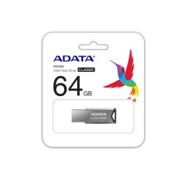 Pendrive (Pamięć USB) A-DATA 64 GB USB 2.0 Srebrno-szary