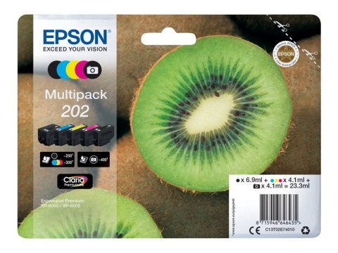 Wkład EPSON Kiwi Multipack 202 C13T02E74010