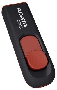 Pendrive (Pamięć USB) A-DATA 16 GB USB 2.0 Czarno-czerwony