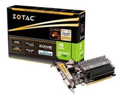 Karta graficzna ZOTAC GeForce GT 730 2GB DDR3 Zone Edition ZT-71113-20L