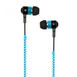 Słuchawki z mikrofonem IBOX Czarno-niebieski SHPIZ4