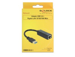 Adapter DELOCK USB 3.0 - Gigabit LAN 62616 USB - RJ-45