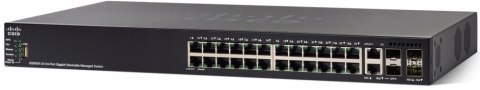 Cisco SG550X-24P 24-port Gigabit PoE Stackable Switch