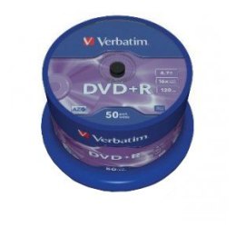 DVD+R VERBATIM 4.7 GB 16x Cake 50 szt.