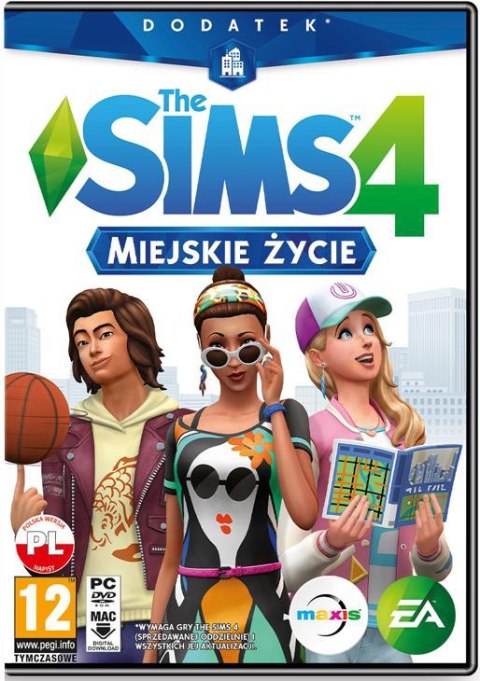 Gra The Sims 4: Miejskie Życie PL (PC)