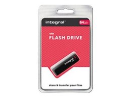 Pendrive (Pamięć USB) INTEGRAL 64 GB USB 2.0 Czarny