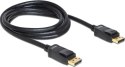 DELOCK Displayport M/M 2m 2m /s1x Mini HDMI (wtyk) 1x Mini HDMI (wtyk)