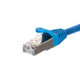 NETRACK RJ45 - RJ45 FTP 0.25 m Niebieski 0.25 Patchcord