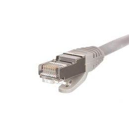 NETRACK RJ45 - RJ45 FTP 0.25 m Szary 0.25 Patchcord