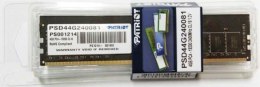 Pamięć PATRIOT DIMM DDR4 4GB 2400MHz 15CL 1.2V SINGLE