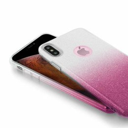 Etui GLITTER do Xiaomi REDMI 5A srebrno różowy