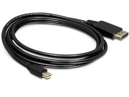 DELOCK DisplayPort - Mini DisplayPort 3 m 3m /s1x DisplayPort (wtyk) 1x Mini DisplayPort (wtyk)