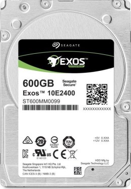 Dysk twardy SEAGATE Exos 600 GB 2.5