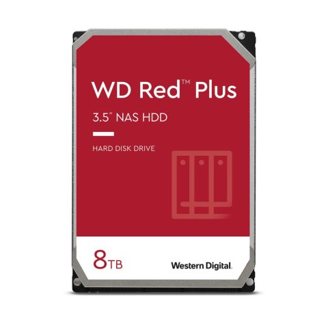 Dysk twardy WD Red Plus 8 TB 3.5" WD80EFBX