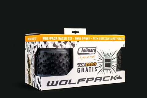 Zestaw opon MTB Wolfpack Speed 29x2.25 + Race 29x2.25 + uszczelniacz Trezado 500 ml GRATIS!