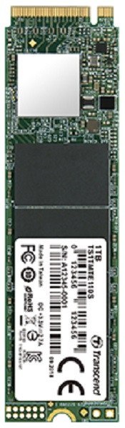 TRANSCEND 110S M.2 2280″ 1 TB M.2.PCIe NVMe 1700MB/s 1500MS/s