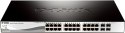 DGS-1210-28P 24 Gbit POE Smart, 4xSFP