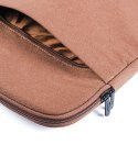 Etui LOGIC CONCEPT Etui na notebooka 15.6 cala Brązowy FUT-LC-PLUSH-15-BROWN