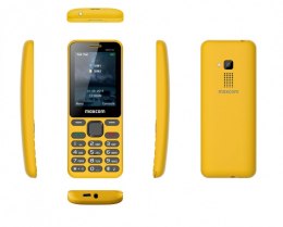 Telefon MAXCOM MM 139 Dual SIM Żółty