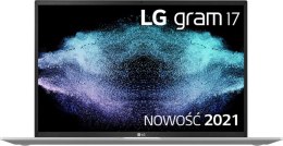 LG Gram 17 2021 17/16GB/i7-1165G7/SSD512GB/IRIS XE/Srebrno-czarny