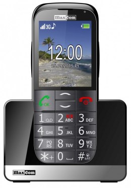 Telefon MAXCOM MM 721 BB Czarny