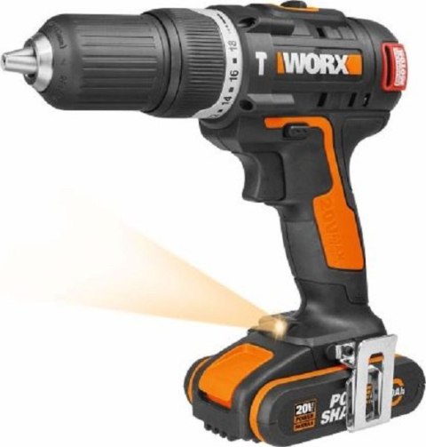 Wiertarko-wkrętarka Worx udarowa 20V (WX367.3)