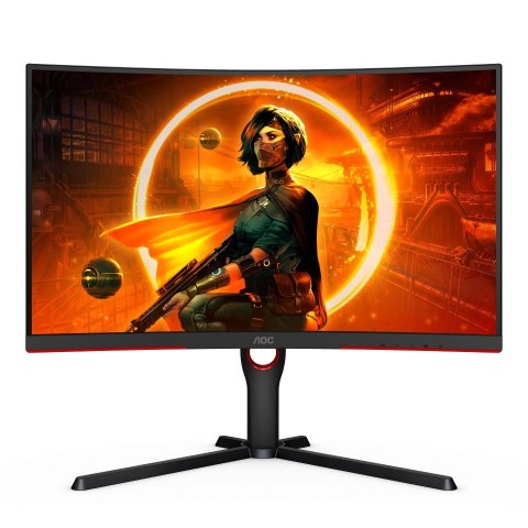 Monitor AOC 27" 2560 x 1440 CQ27G3SU/BK Czarno-czerwony