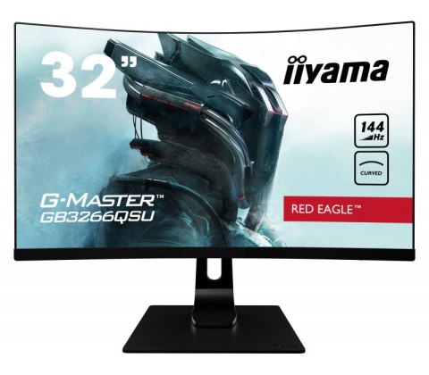 Monitor IIYAMA 32" 2560 x 1440 G-Master Red Eagle GB3266QSU-B1 Czarny