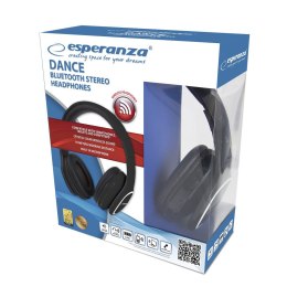 Słuchawki bluetooth dance Czarne