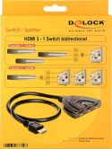 System AV DELOCK Przełącznik HDMI 3 - 1