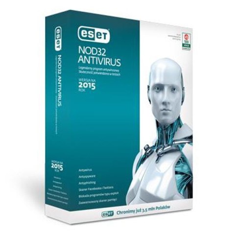 NOD32 Antivirus PL Box 1U 3Y ENA-N-3Y-1D