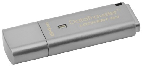 Pendrive (Pamięć USB) KINGSTON 64 GB USB 3.0 Srebrny