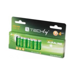 Baterie TECHLY Alkaliczna AAA (LR03, R03, 24A, MN2400, AM4, UM4, HP16) Blister 307018
