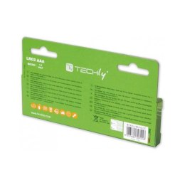 Baterie TECHLY Alkaliczna AAA (LR03, R03, 24A, MN2400, AM4, UM4, HP16) Blister 307018