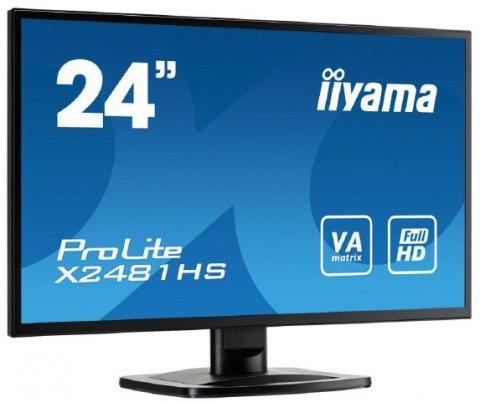 Monitor IIYAMA 23.6" 1920 x 1080 X2481HS-B1 Czarny