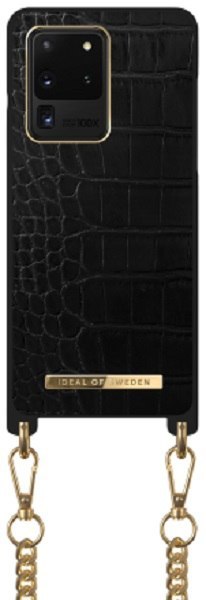 [NZ] iDeal of Sweden Necklace - etui ochronne do Samsung Galaxy S20 Ultra (Jet Black Croco)