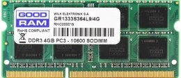 Pamięć GOODRAM SODIMM DDR3 4GB 1333MHz 9CL 1.5V SINGLE